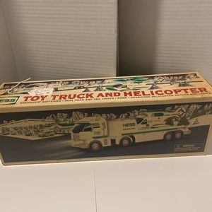 Hess Truck with helicopter